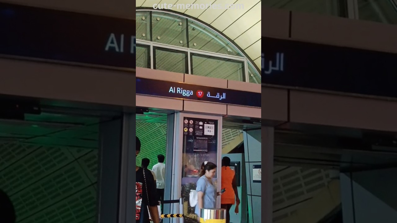 Al Rigga street 🛣️ in Dubai 🇦🇪