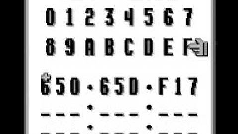 Unused Game Content ~ Game Boy Game Genie - Easter Egg Unused Hidden Developer Message 2 (Beware...)