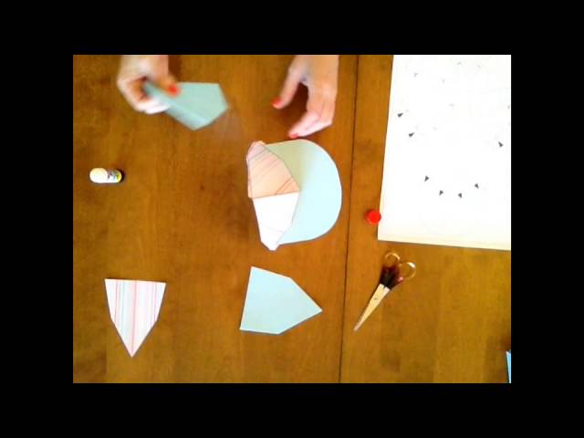 Confectionner une casquette en papier - YouTube