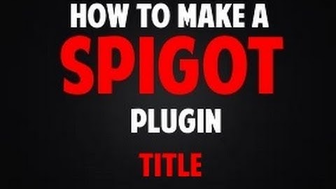 Bukkit Coding ~ 2: Titles