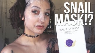 SNAIL SECRETION MASK | Skederm Snail Jelly Mask