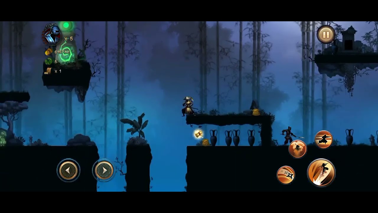 @ninja warrior:- legend of adventure level 3( bamboo forest)