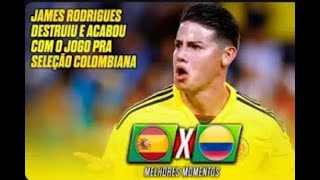 JAMES MARCA DE VOLEIO MELHORES MOMENTOS ESPANHA X COLOMBIA