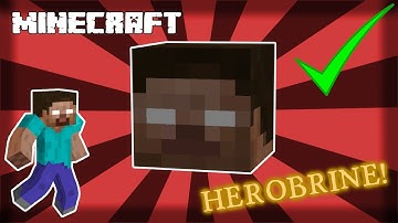 MINECRAFT | How to Summon Herobrine! (CLOSEST METHOD) 1.14.4