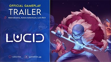 LUCID | Crystal-Punk Metroidvania Platformer | Gameplay Trailer