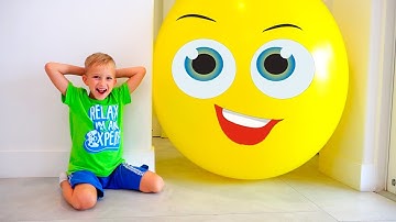 Vlad dan Niki bermain petak umpet dengan balon dan lebih banyak permainan lucu untuk anak-anak