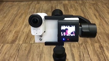 DIY Sony FDR-X3000R Live-View Control with Zhiyun Smooth Q