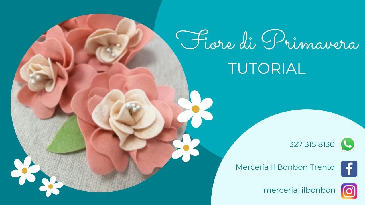 Fiore di primavera 🌸 TUTORIAL