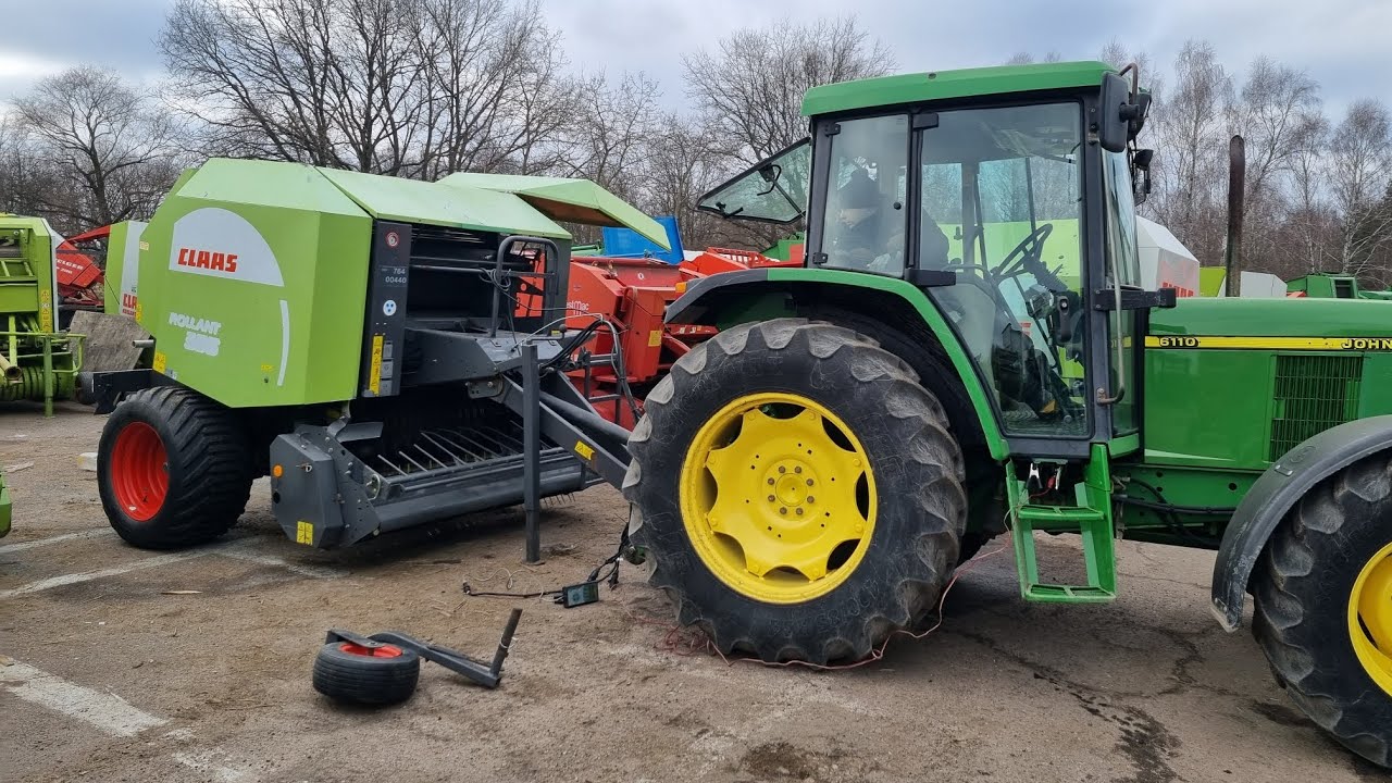 Пресс-подборщика Claas Rollant 355 RotoCut | Прокрутка