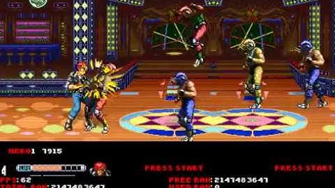 ikari warriors 2010 openbor mutation invasion playthrough