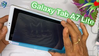 Samsung Galaxy Tab A8 (SM-T295)   How to install Glass Screen Protector