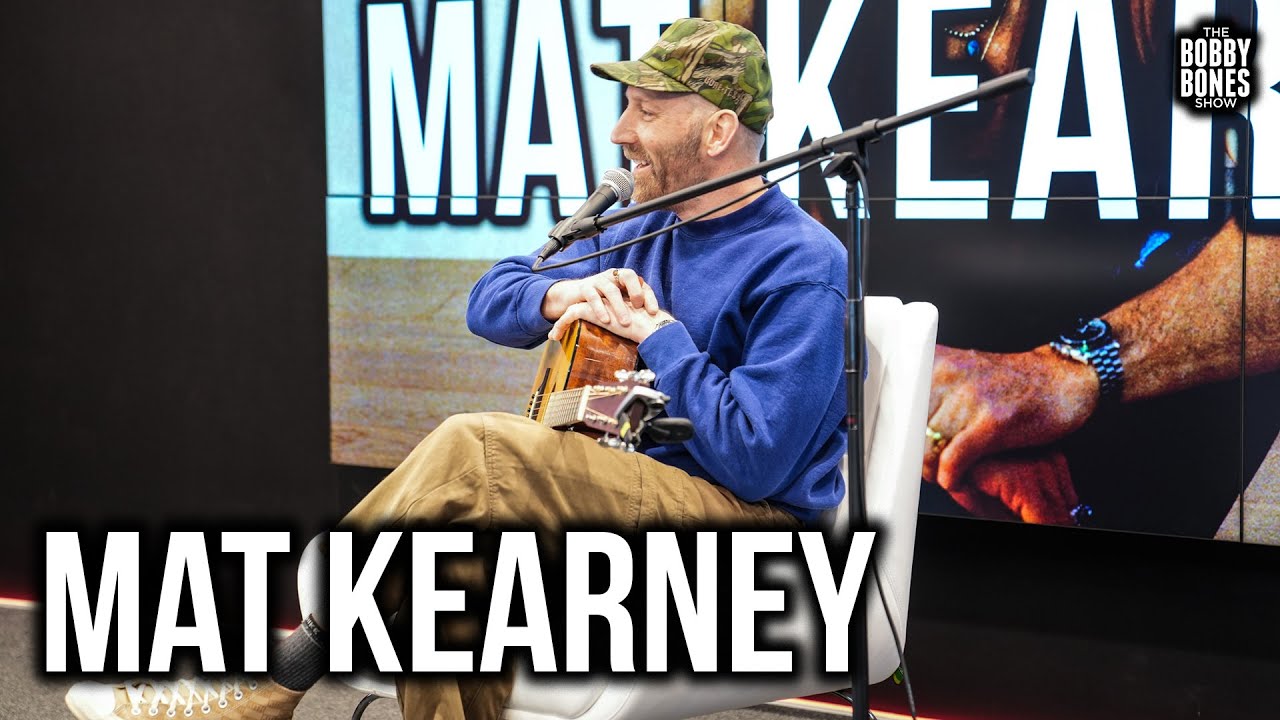 Mat Kearney on Being a Dad of 3 Girls, His Mom Changing His Name, & He Attempts Bop It