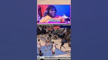 Lakers Fan Reacts To Ja Morant dunk on KJ Martin in first game back from suspension #shorts