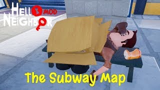 The Subway Map (Hello Neighbor Mod) Gameplay Playthrough