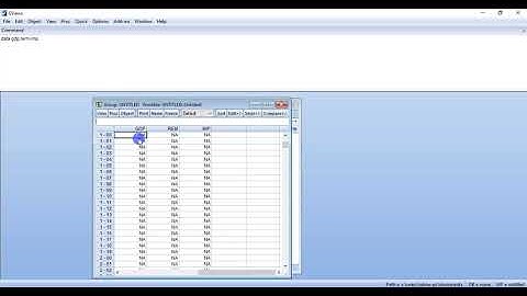 Introduction to EVIEWs