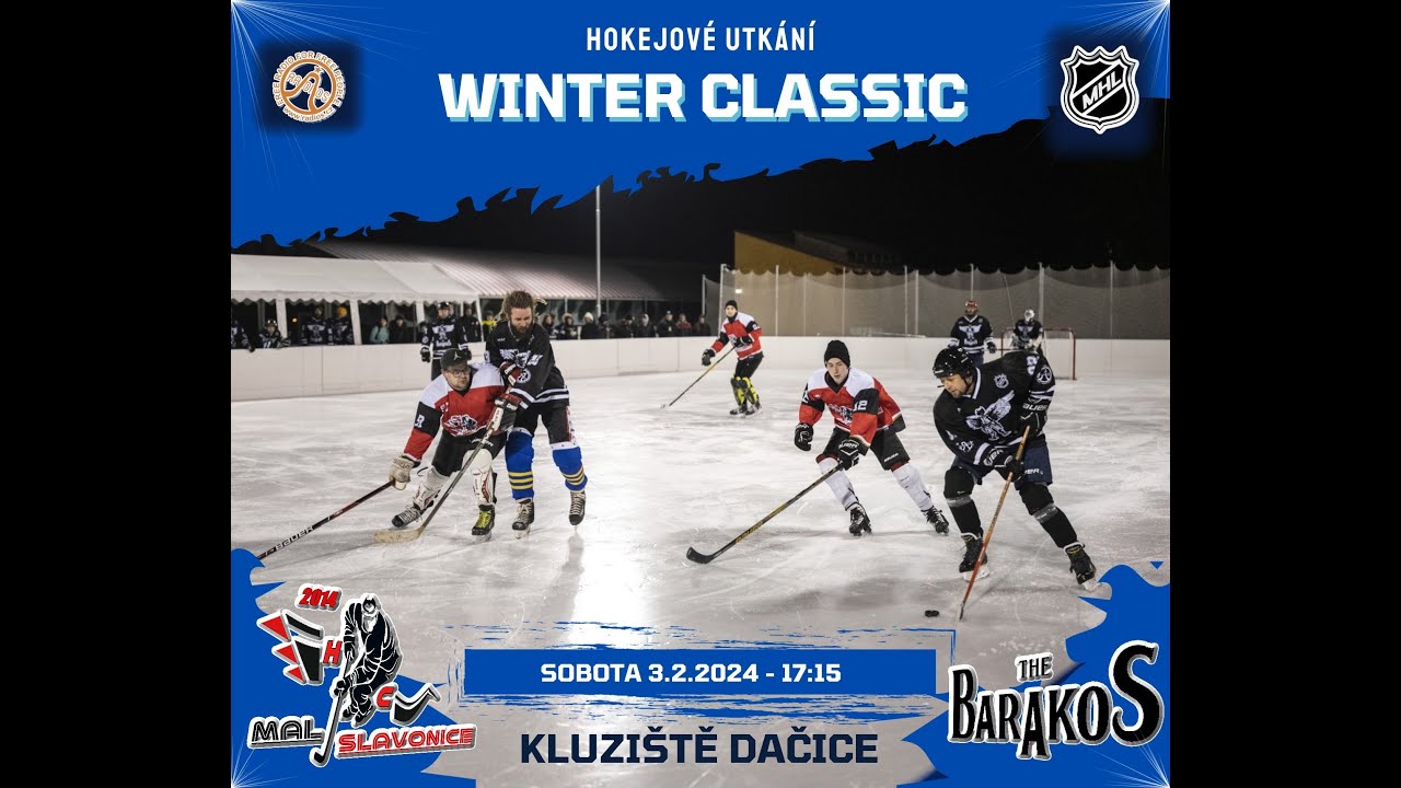 Winter Classic Dačice 2024 The Barakos x HC Mall 2:5