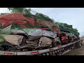 #158 Hauling Crushed Cars For The First Time!