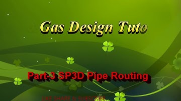Pipe Routing In SP3D Traning Tutorial  Part- 3  | Pipe routing | 2014 | hindi