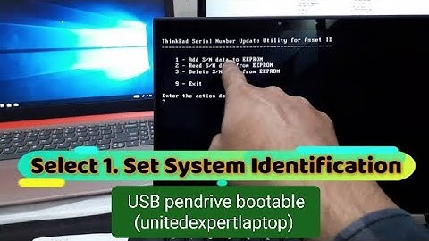 How to Update Serial Number ?  Type and UUID in Bios, Lenovo ThinkPad Machine Serial Number invalid