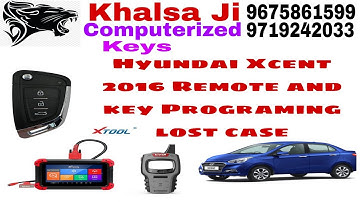 #hyundai #xcent 2016 #model #key #programming & #remote #match By #xtool #pad 1 🔥🔥💯