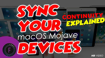 How To Sync Your Devices in macOS 10.14 Mojave - Continuity...It Really works!! #freqko