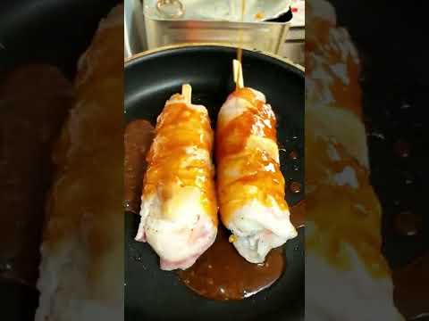 【簡単】🧀肉巻きおむすび#shorts