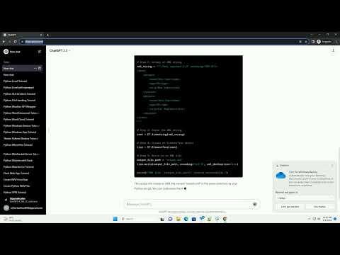python create xml