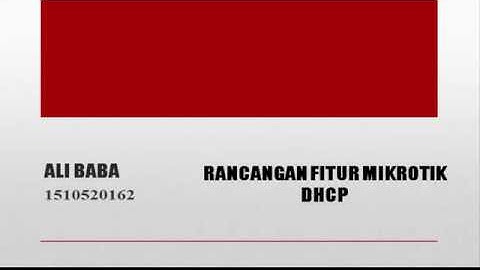 Integrasi WEB MikroTik dengan API
