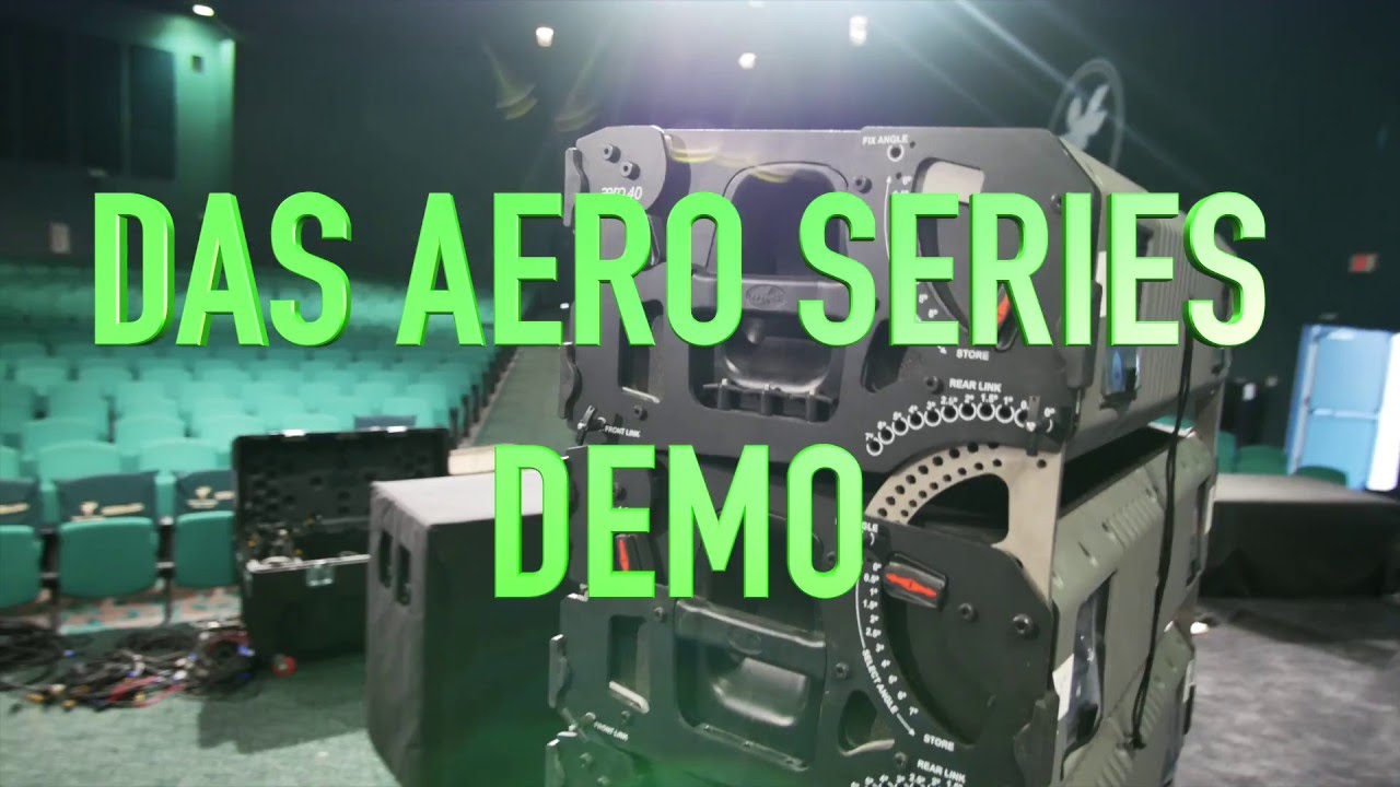 DAS AUDIO's Aero 40 Demo by TAVS YouTube