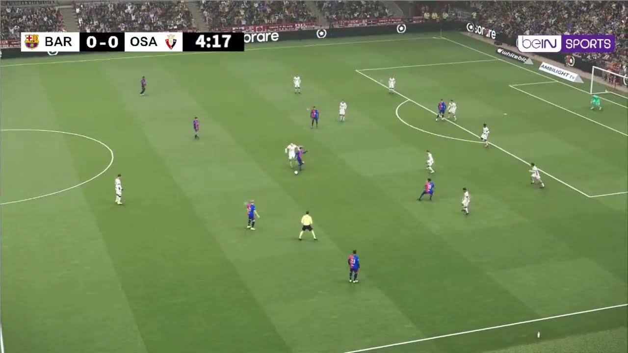 Barcelona vs Osasuna | La Liga 2024/25 | eFootball pes 21 gameplay