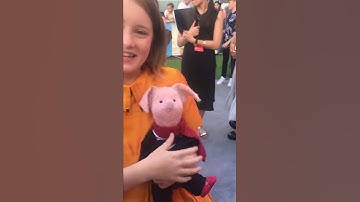 Christopher Robin star Bronte Carmichael talks about working on the Winnie the Pooh film