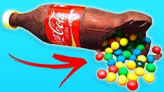 How To Make A CHOCOLATE COKE Bottle - Fun & Easy DIY
