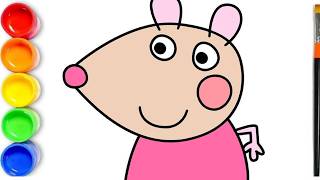 How To Draw Mandy Mouse Peppa Pig