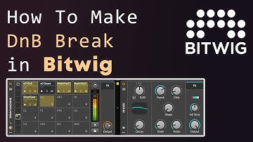 How I Make DnB Break only using Bitwig
