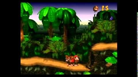 Barrel Cannon Canyon (101% With Shortcut) - Donkey Kong Country 101% Walkthrough