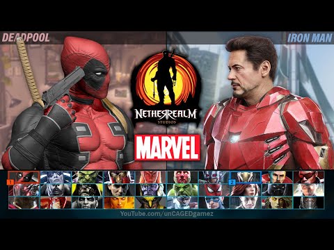NetherRealm MARVEL Fighting Game FULL Character Roster Wishlist!!