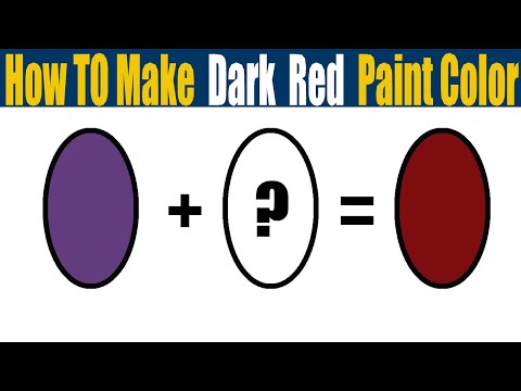 Video: Hva heter mørk rød?