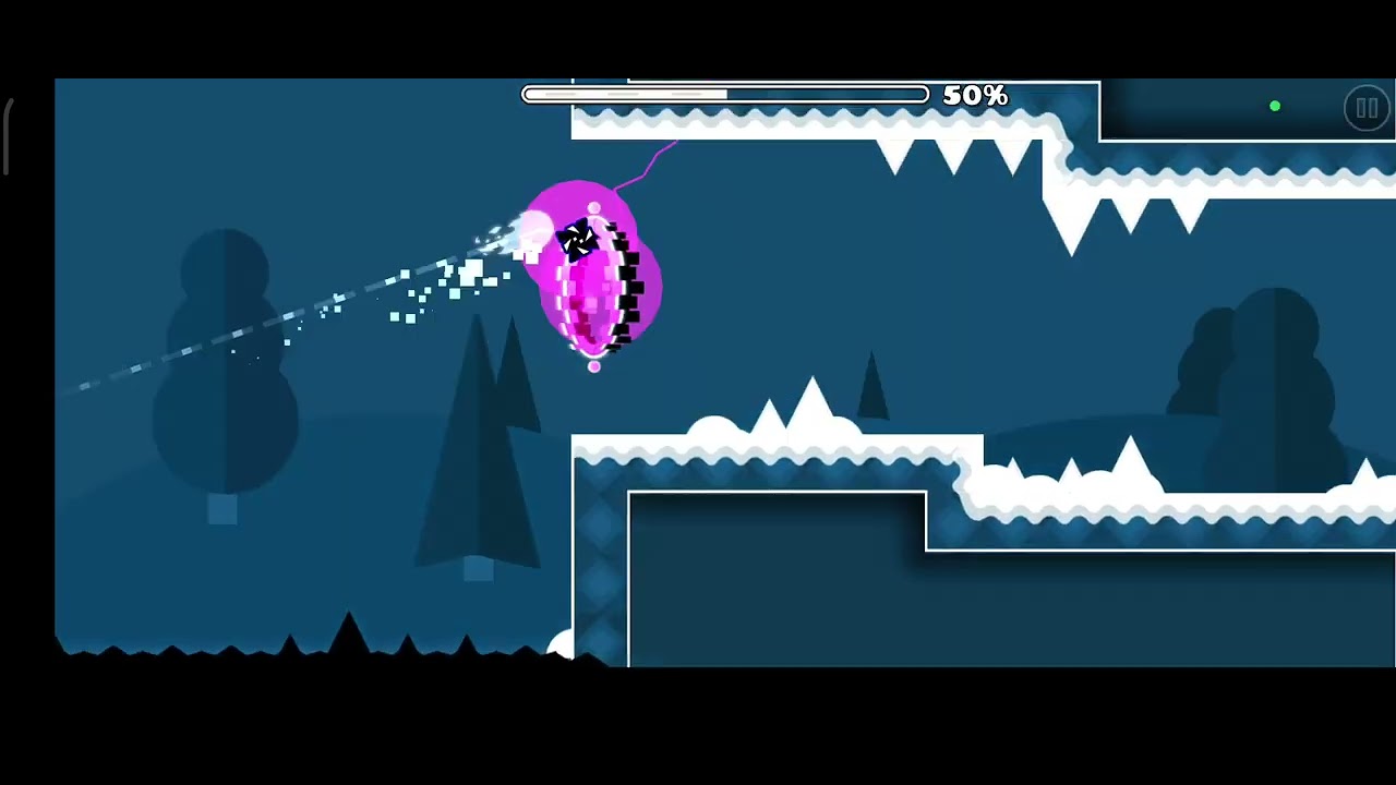 I just beat an easy demon in geometry dash! - YouTube