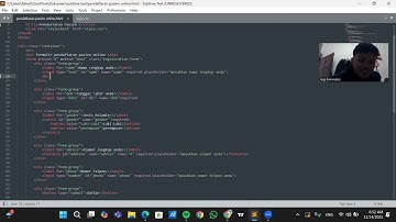 Tugas Algoritma Pertemuan 13 (Hal Pendaftaran Pasien Online)
