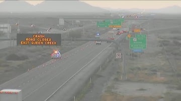 Wrong-way crash kills 3 on EB I-10 south of Phoenix