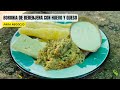 BORONÍA DE BERENJENA CON HUEVO Y QUESO - RECETA PARA NEGOCIO