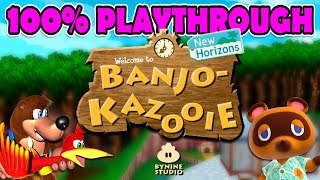 ANIMAL CROSSING in BANJO KAZOOIE all 100%