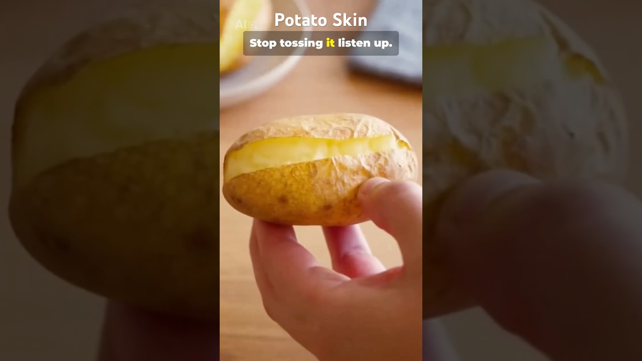 Stop Peeling! Potato Skin Truth in 30s