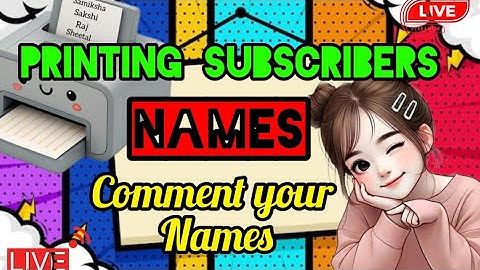 Artland Express  live! PRINTING SUBSCRIBERS NAME ON PRINTER #shortsfeed #name #art #live #trending