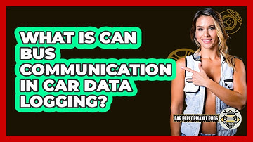 What Is CAN Bus Communication In Car Data Logging? - Car Performance Pros