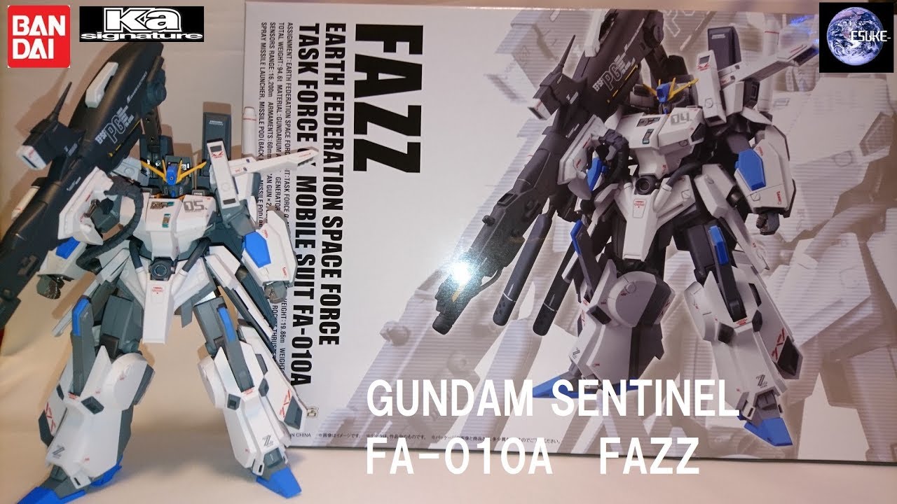 ROBOT魂】FAZZ Gundam Robot Spirits Damashii Ka Signature - YouTube