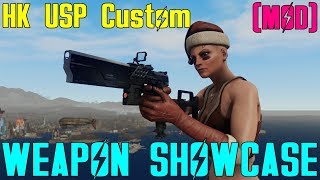 Fallout 4: Weapon Showcases: HK USP Custom (Mod)