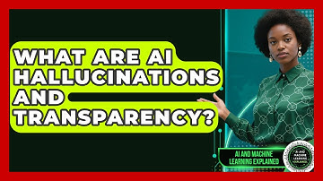 What Are AI Hallucinations And Transparency? - AI and Machine Learning Explained