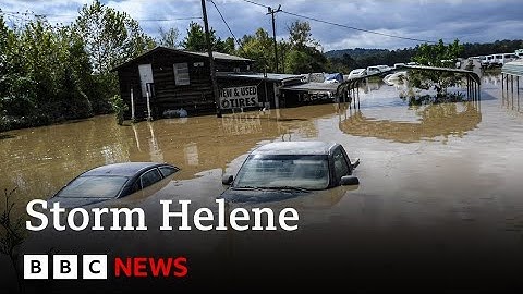 US officials fear 600 people dead from storm Helene | BBC News