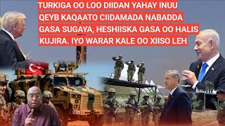 SUBAX: TURKIGA OO LOODIIDAN YAHAY INUU QEYB KAQAATO CIIDAMADA NABADDA GASA SUGAYA, HESHIISKA GASA OO